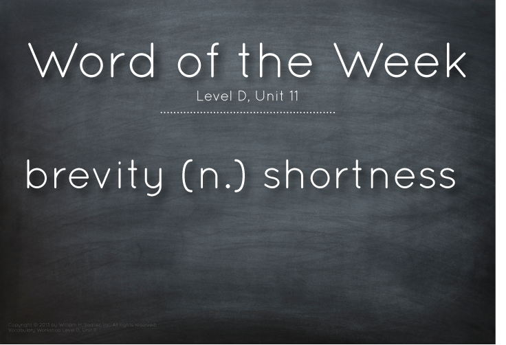Vocabulary-Word-Brevity